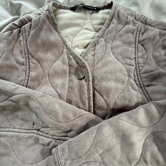 Zara Women's XS Quilt Jacket - Picture 5 of 6